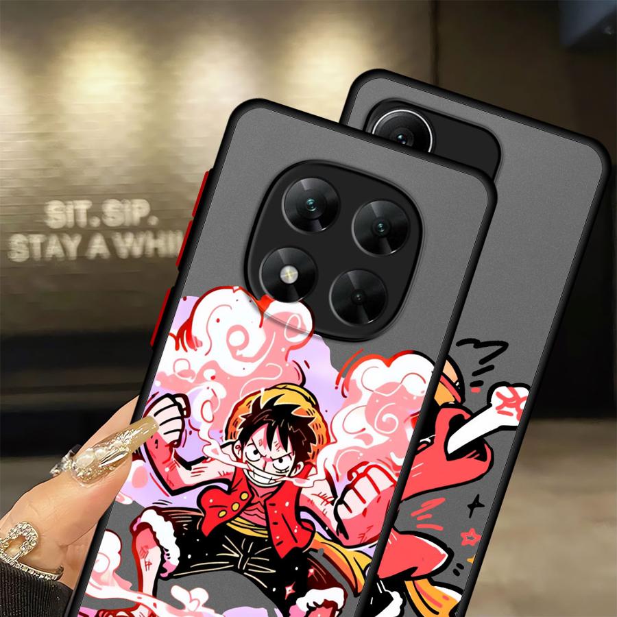 Funda Back Phone Cover Case for Xiaomi Redmi Note 14 A4 11 14C 13 Pro Plus 10 9S 12 13C Cartoon O-One Pieces