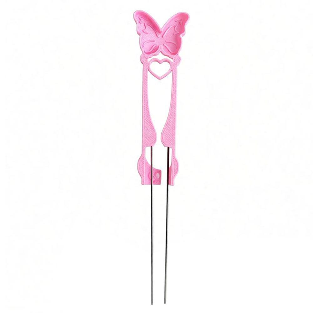 New Cat's Paw Collage Beans Pen Butterfly Point Grip Collage Beans Clip DIY Handheld Collage Bead Tool