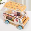 Wooden Ice Cream Cart: Educational Role-Playing Toy for Children