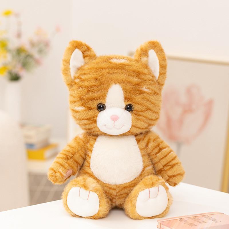 Plush Elephant Squirrel Cat Toy With Pp Cotton Filling For Kids Birthday Gift And Home Decor