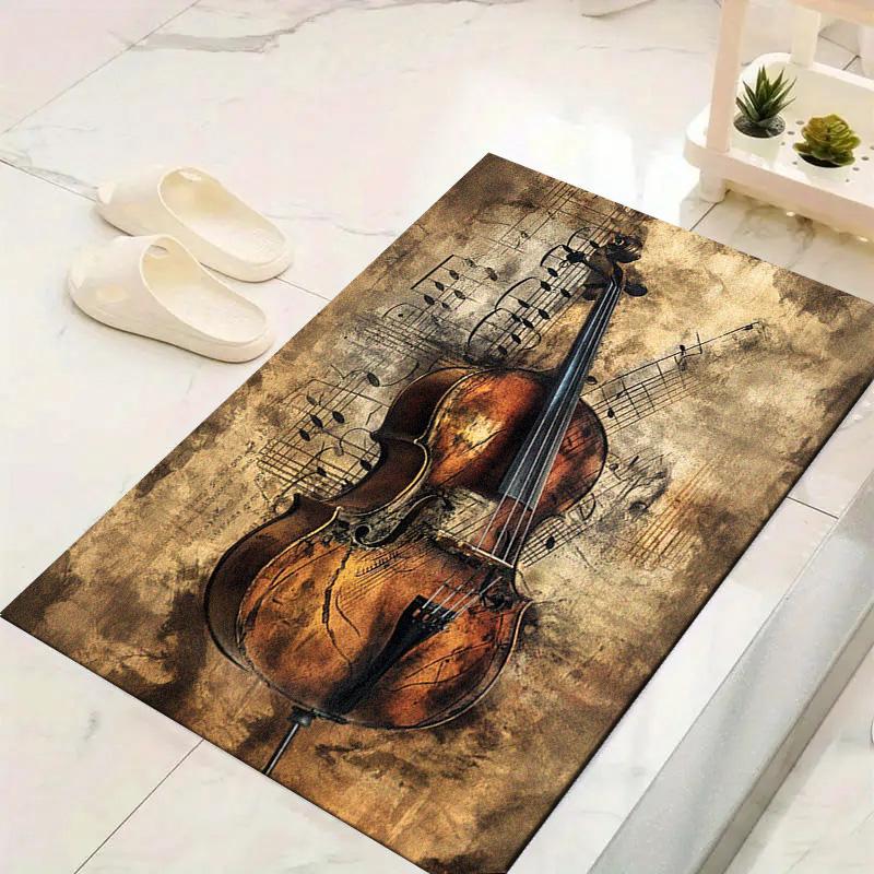 Music Life Carpet Rug for Living Room Bedroom Home Sofa Decoration,Kids Play Non-slip Floor Mat