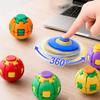 3D Printed Press Spin Fidget Ball 360 Degree Rotation Sensory Desktop Toy Stress Anxiety Relief  Concentration Gift For Adults