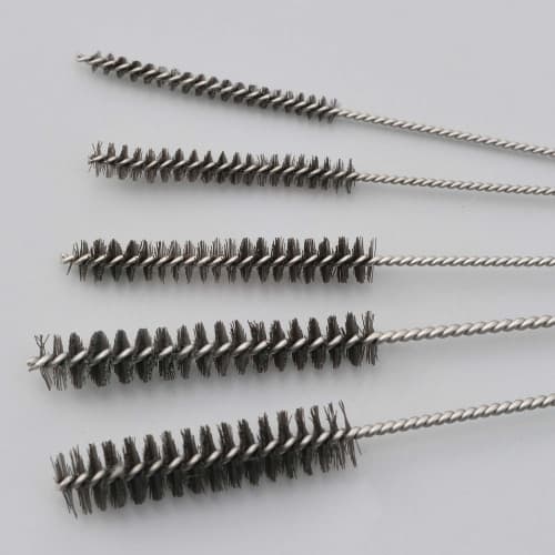 Daytona Motorcycle Carburetor Cleaning Brush Brush Diameter 2.5mm~6.5mm Total Length 100mm Carb Hole Cleaning Brush 5 Size Set 15614