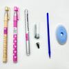 24 Pcs/set Kawaii Erasable Gel Pen 0.5mm Erasable Pen Refills Rods Washable Handle School Office Supplies Stationery