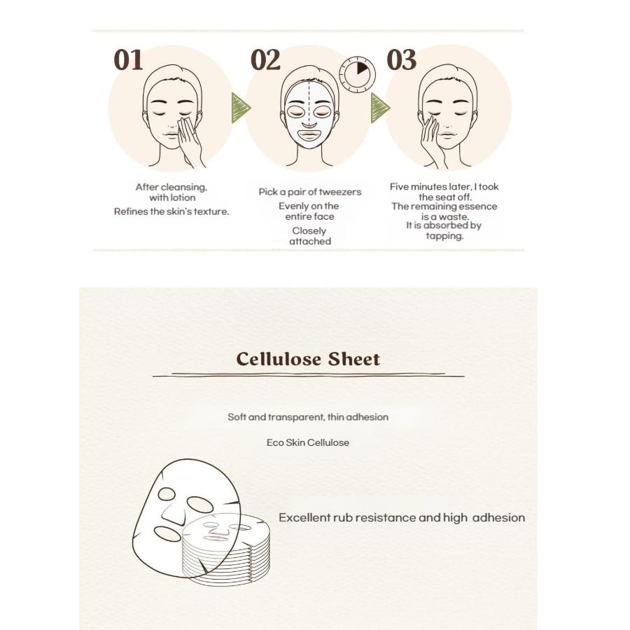 Skinfood Potato Madecassoside Daily Mask 30 Sheets 270g