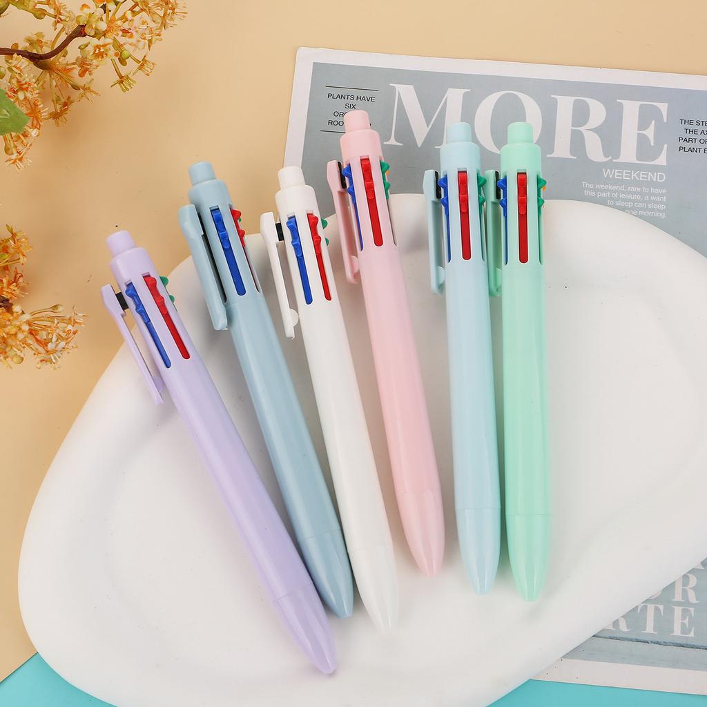 10Pcs Macaron Compression Pen, Suitable for Schools and Offices | Smooth Writing, Fast Drying Return To School Season Return To School Gift Suitable f
