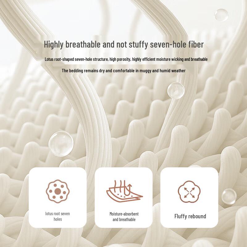 LUOLAI All-Season Washable Cotton Quilt