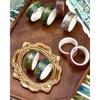 Oil Painting Style Masking Tape 20 Pieces Set Landscape Patterns Washi Gold Foil Stamping Scenery Drawing DIY Crafts Journal Planner Scrapbook Gift