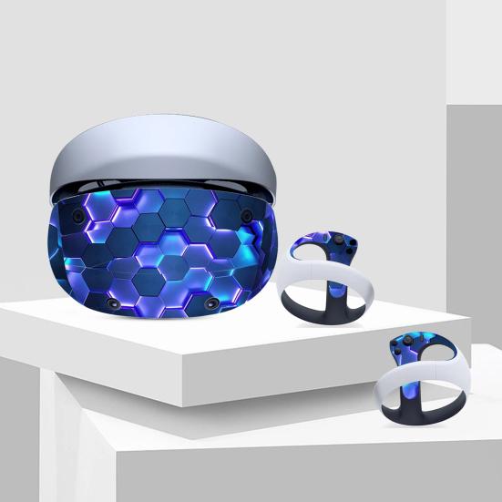 VR Glasses Sticker Unique Clear Pattern Anti-scratch Protective Easy To Install VR Headset Classes Sticker for PS VR2