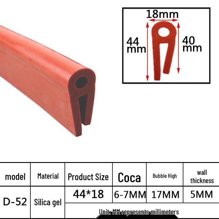 U-Shaped Waterproof Anti-Collision Dustproof Electrical Cabinet Rubber Seal