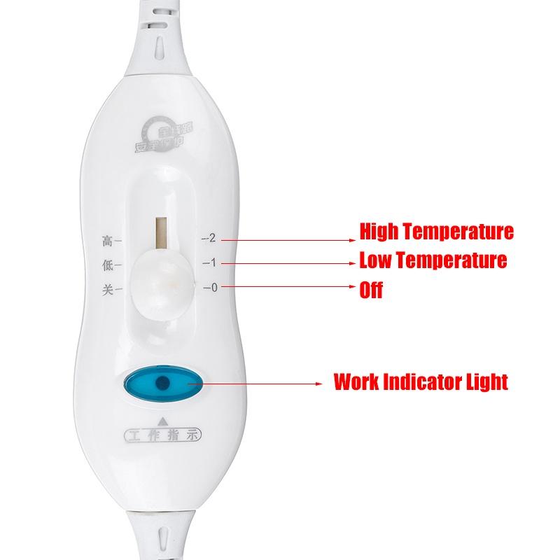 110V/220V 150cm Heizdecke Beheizte Doppelte Thermodecke Einstellbare Wärmer Elektrische Heizdecke