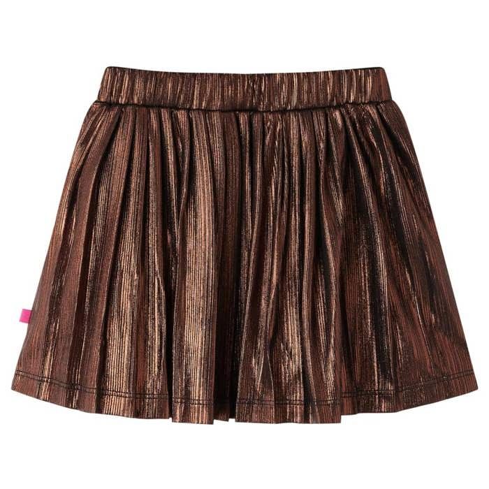 Jupe avec paillettes pour enfants cognac 92/104/116/128/140