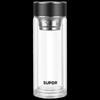 SUPOR Double-Wall Glass Tea Tumbler with Infuser