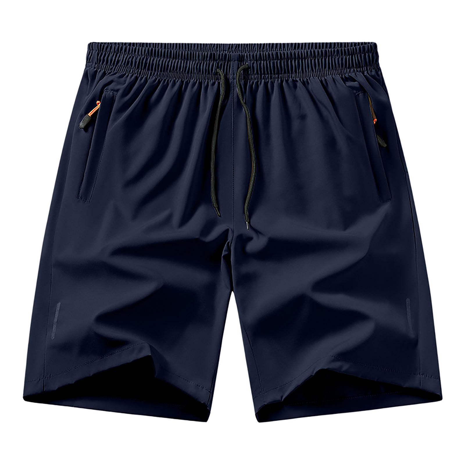 Men s Casual -Weave Drawstring Shorts M