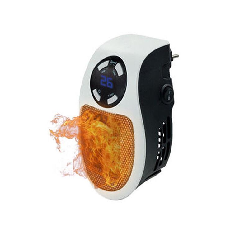 Handy Heater Compact Electric Space Heater With Remote Control Ideal For Home Office