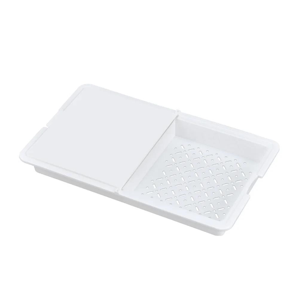 Multifunctional Chopping Blocks With Storage Drain Storage Box Plastic Cutting Board Food Vegetable Fruit Cutting Chopping Board