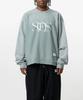 Saundeuobeuseonlaijeu Sun Faded Like Sweatshirt Light Green
