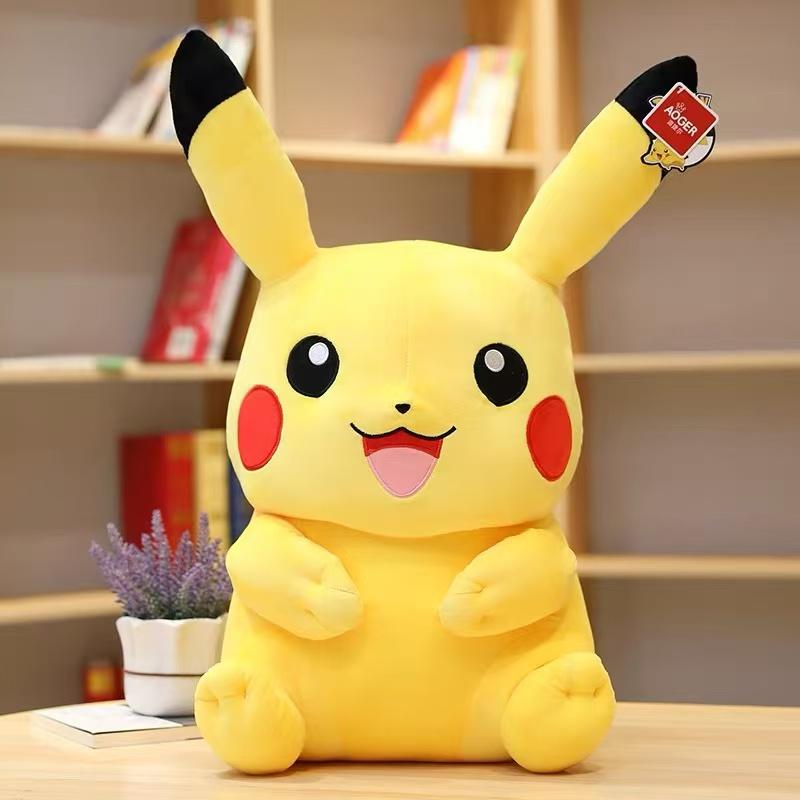 Cute Pikachu Plushies Doll Anime Pokemon Kawaii Large Stuffed Plush Toys Soft High Quality Fill Christmas Gifts For friend