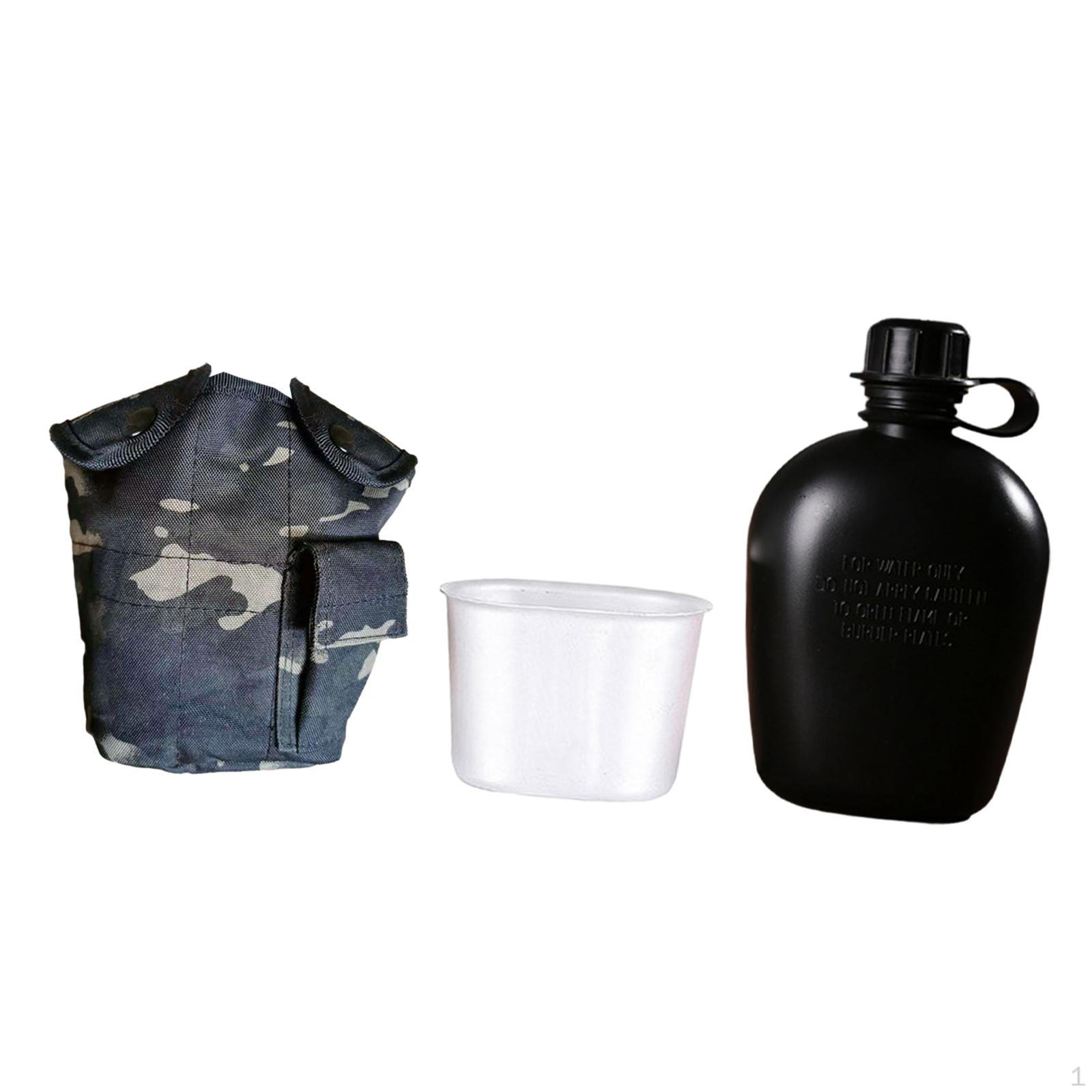 

Outdoor Bottle Water for Climbing Travel Activities CP Black