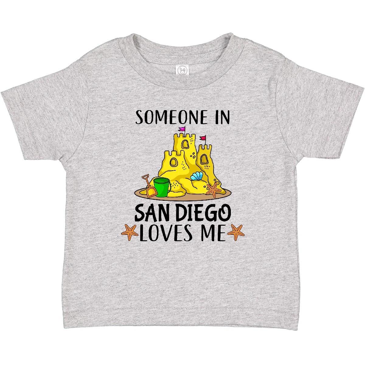 Inktastic Someone In San Diego Loves Me Baby T-Shirt Trip Apparel Childs Infant 130