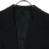 LANVIN Classique 90s Old Long Sleeve Suit Jacket R54-48 Black Men's Used