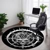 1PC Death Metal Logo Chair Carpet for Office Non-Slip, Lightweight, Machine Washable Rug for Office, Sleeping, Room - Holiday Decoryy251009060