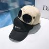 Reverse Glasses Cap Fashion Personality Baseball Cap Adjustable Cotton Casual Cap Cool Outdoor Sun Hat