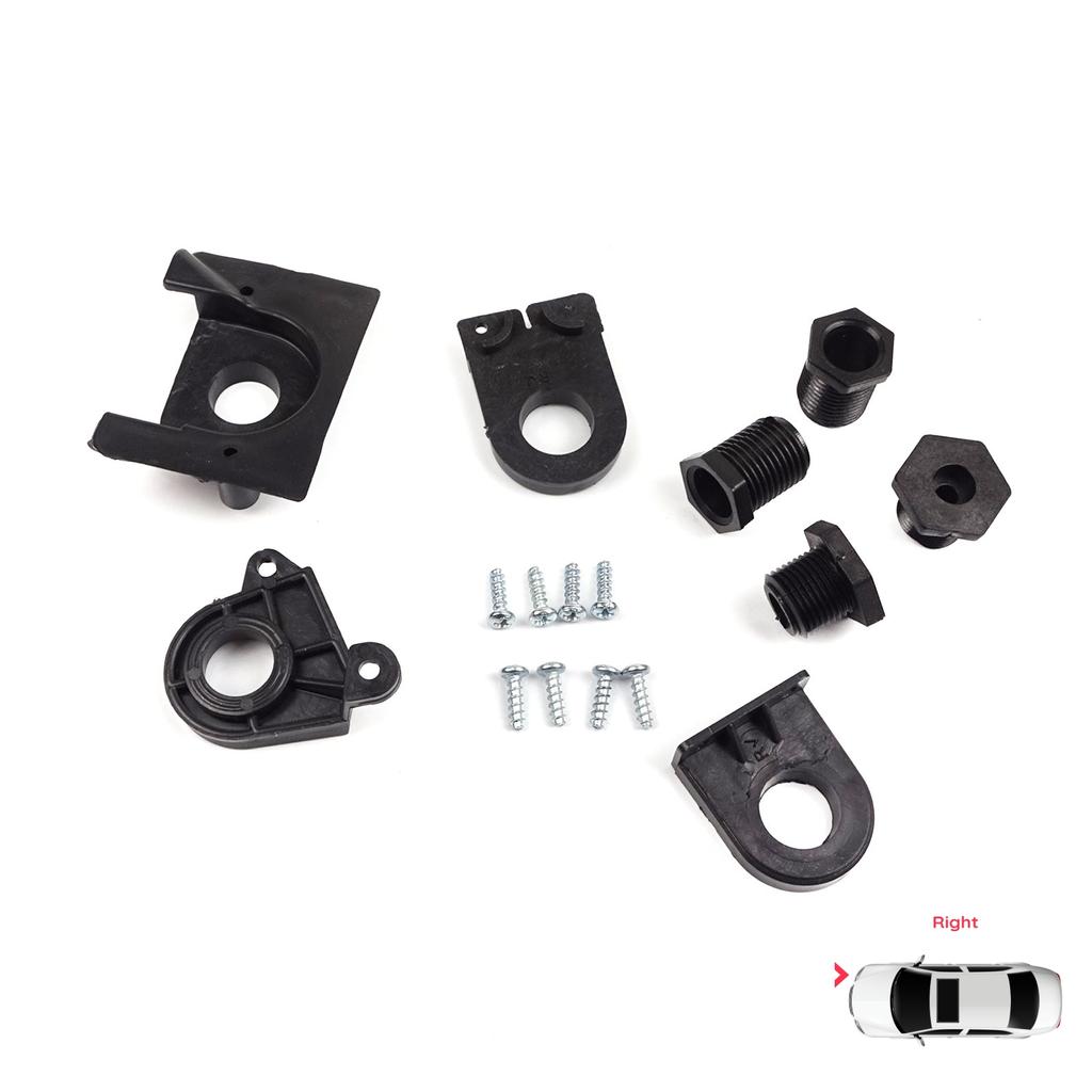 EHL529 Headlight Holder Mount Repair Bracket Tab Set Right Side for VW Jetta MK6 A6 5C6 2010-2018 5C7998226