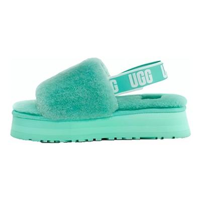 UGG Disco Slide Sandale Gezeitentümpel Damen Sneaker Grün 1112258-TDP