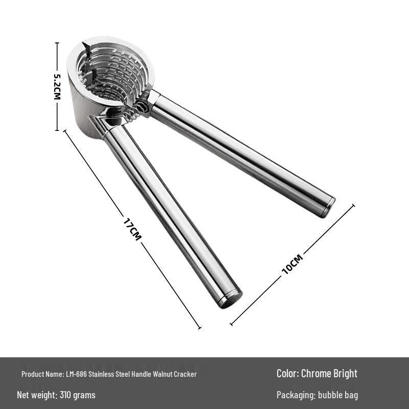Enhanced Walnut Cracker and Sheller Kitchen Tool
