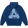 Palace Pigment Wash Tri-Ferg Hood Navy Unisex Tops Blue P26CS096