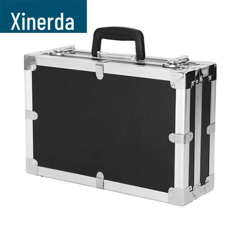 Xinruida Black Aluminum Alloy Handheld Storage Case