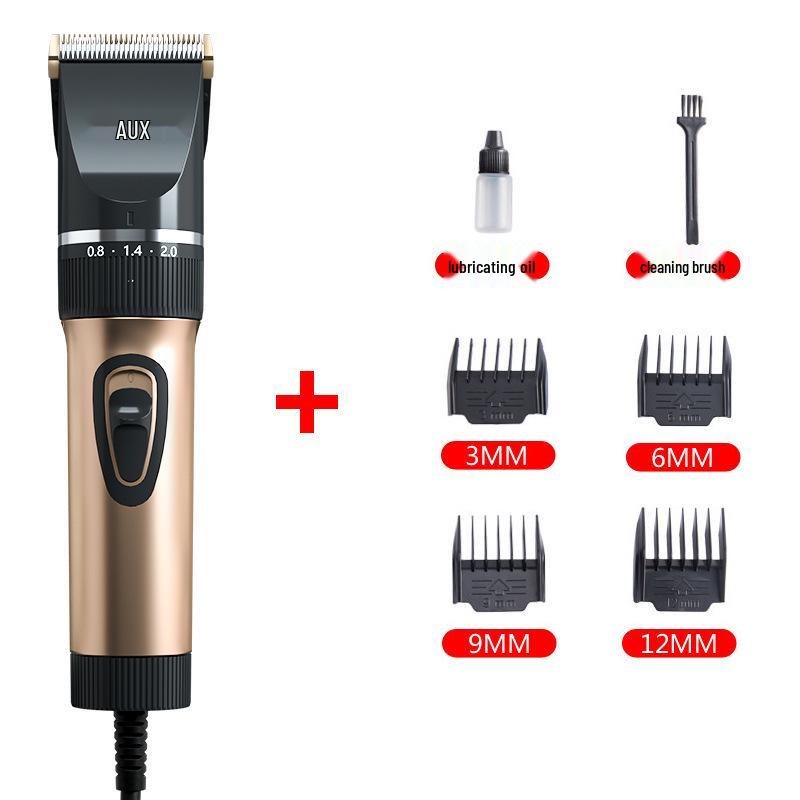 Oakes High-Power Wired Dog Hair Clipper for Large Dogs - Professional Pet Grooming Tool C1