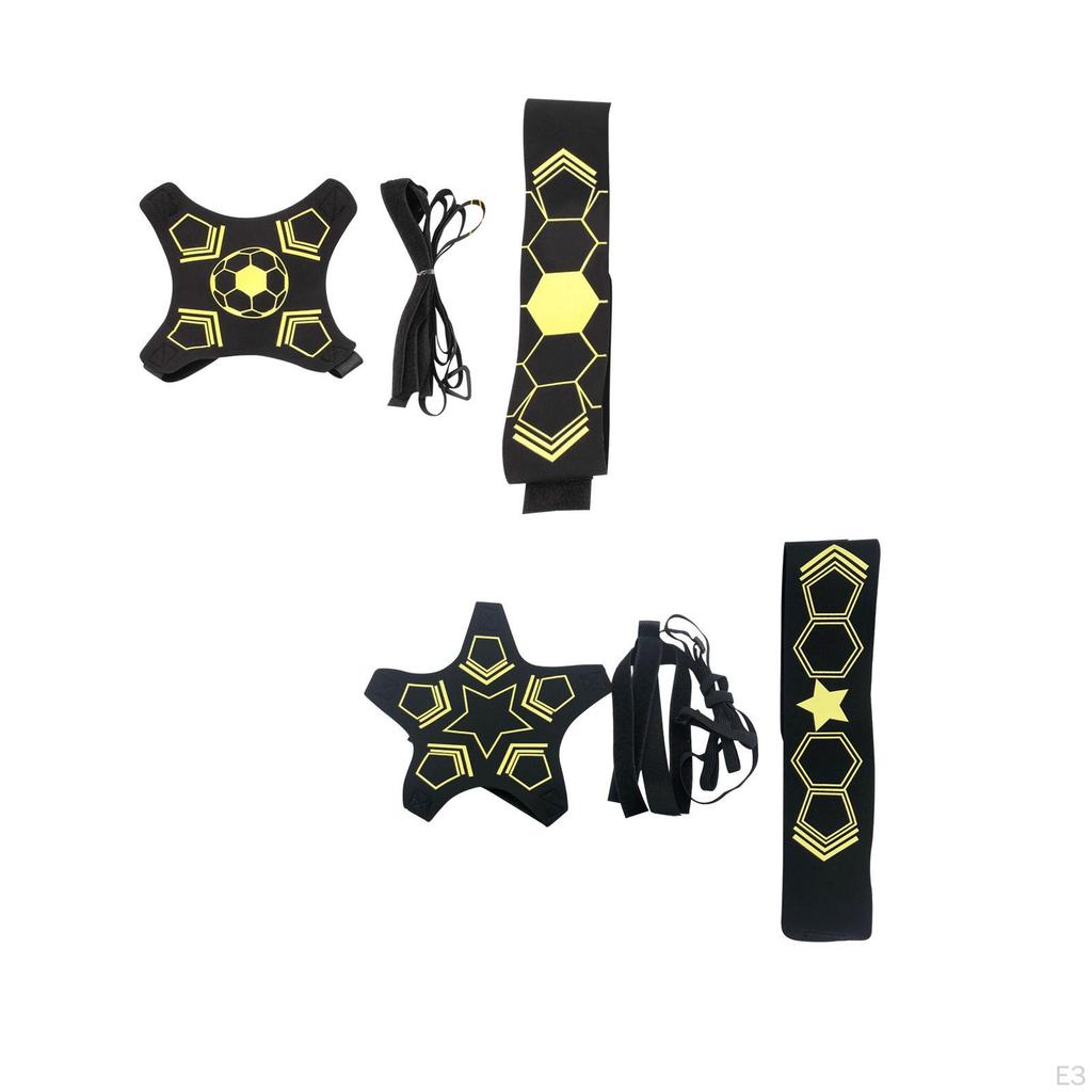 Kick Throw Solo Practice Adjustable Waist Belt Training Aid Elastic Rope Hands Soccer Trainer for