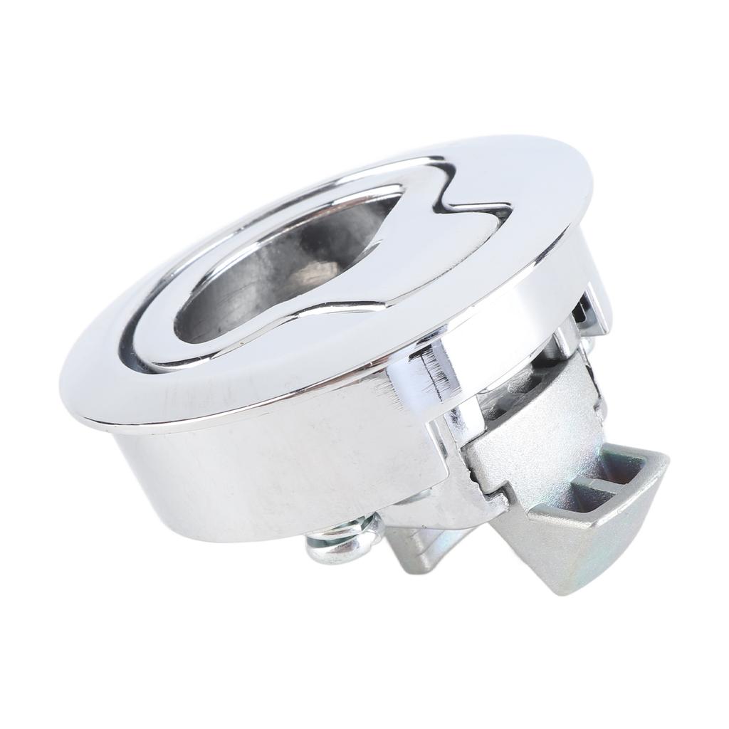 2 Inch Stainless Steel Boat Round Deck Hatch Flush Pull Latch Lock for Marine Yacht