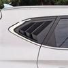Car Styling Rear Window Triangle Shutters Blinds Cover Side Tuyere Trim External Accessories Fit For Hyundai Tucson 2016 -