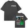 Rapper Feid Ferxxo Album Merch T-shirt Men's Women's Fashion Y2k Short Sleeve T-shirts Cotton Oversized T Shirts