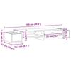Monitor Stand with Storage Space Concrete Grey 100 X 27 X 15 Cm Particleboard