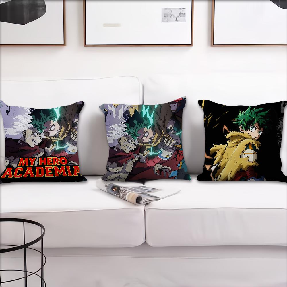 My Hero Academia Anime 8 cushion cover For Pillow Sofa Printing Decoration Room Home Office Coffee Shop Car Nordic Simplicity