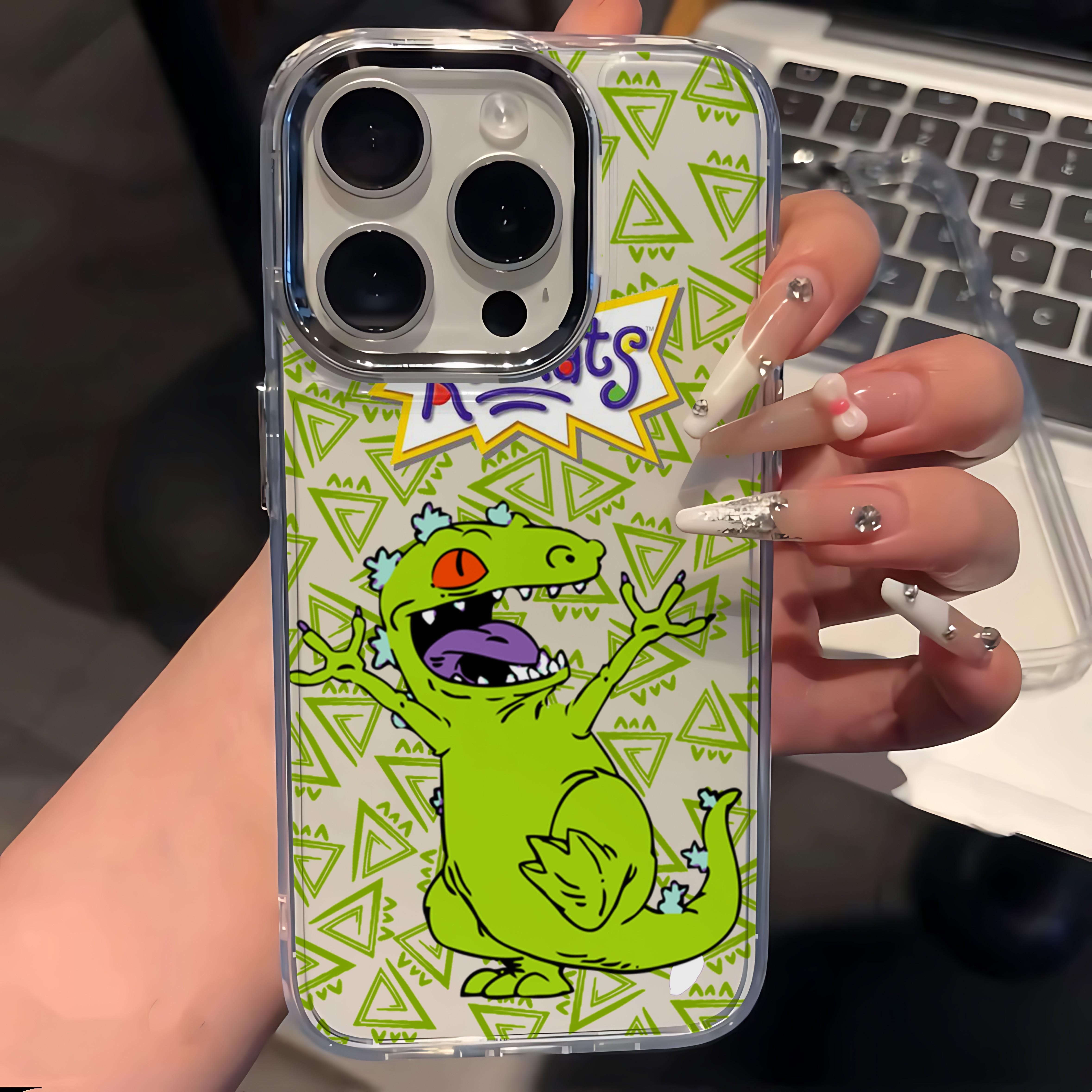 

Мультяшний R-Rugrats Динозавр Гарячий Чохол для Телефону для Samsung Galaxy S25 S24 S23 S22 S21 S20 Note20 FE Ultra Edge Plus 4G 5G М який Чохол Samsung S21 5G