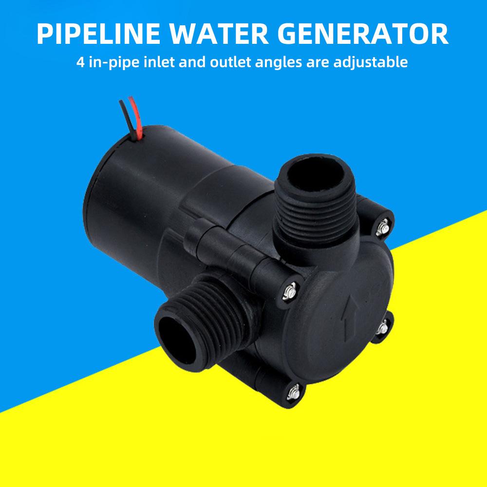 DC 9.8V-18.5V Mini High Power Hydroelectric Turbine Water Flow Generator Electric Hydroelectric Hydro Generator Power Supply