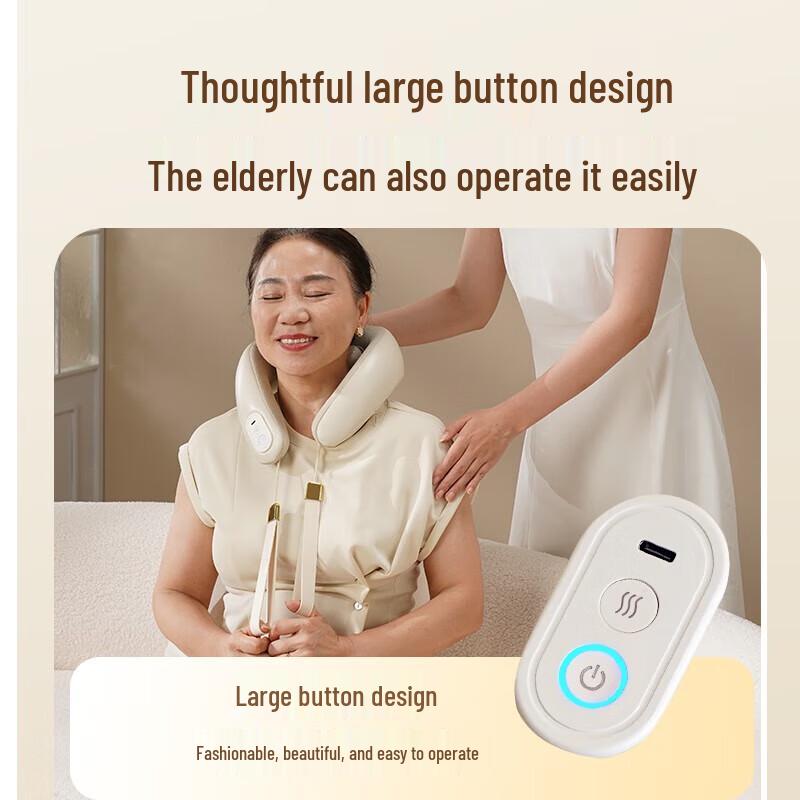 Hezheng U-Shape Neck Massager Pillow with Heat