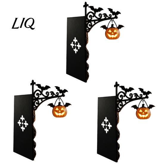 Small Decorative Night Light Halloween Library Lantern, Gothic Bookshelf Lamp, Vintage LED Dark Academia Room Decor Book Nook for Bookworms,