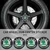 ADW1 4 Stück 56MM Auto Radnabendeckel Aufkleber Felgenabdeckungen Für Skoda Octavia Fabia Kamiq Kapoq Kodiaq Rapid Superb SCALA