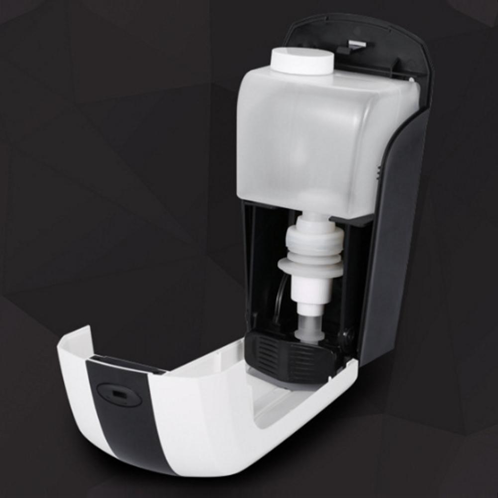 500ml Badrum Väggmonterad Tryck Dusch Bad Tvål Schampo Dispenser med Lås