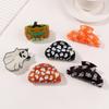 1Pc Halloween Glow-In-The-Dark Ghost Pumpkin Clip Cute Funny Hair Clip Shark Clip Women'S Hair Accessories