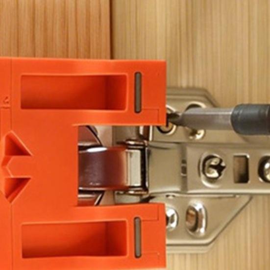 Hinge Mounting Bracket with Powerful 2.6mm Hinge Double-Sided Magnets Gap Spacer Professional Hinge Installation Tool