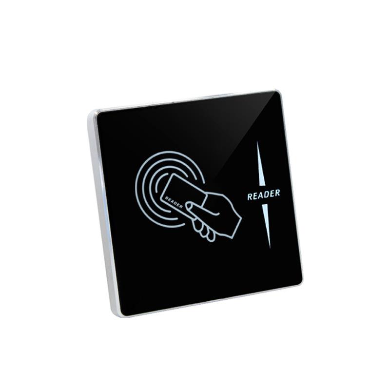 Metal RFID Card Reader with Tempered Glass Panel and RS232 TTL Communication TTL Interface (ID Card)