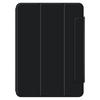 For iPad Pro 11 (2025)/11 (2024) Case Magnetic Attachment PU Leather Drop-Proof Tablet Cover with Tri-Fold Stand