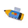 1PC Pencil Clip Versatile Acrylic Cartoon Hair Accessories New Shark Clip Creative Coiffure Ponytail Hair Grip Multi-Style